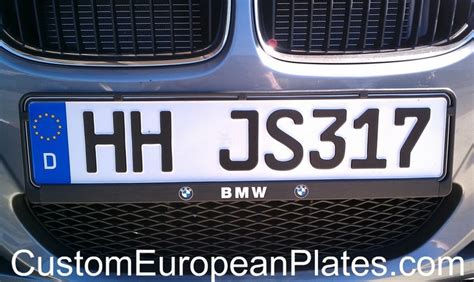 Bmw German License Plate Frame